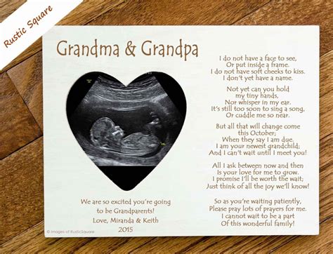 cute pregnancy announcement to grandparents|pregnancy announcement poem for grandparents.